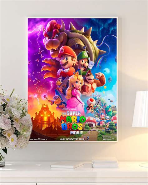 Super Mario Poster, The Super Mario Movie Poster, Super Mario Nintendo ...