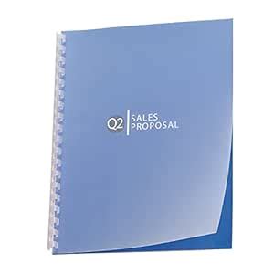 GBC Designer Premium Plus View Presentation Binding Covers, Square ...