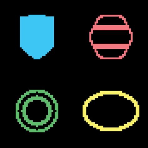 L'insigne pixel art esthétique vintage design sprite rétro | Vecteur ...