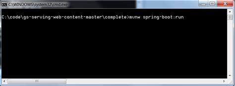 Image result for Spring Boot Project Running Terminal