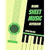 Blank Sheet Music Notebook: Chord Diagram Featuring | Ubuy India