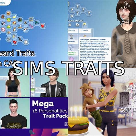 Custom Traits Sims 4 Mod 的图像结果