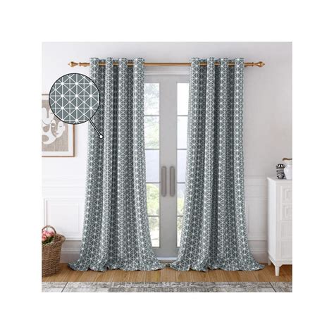 Buy Story@Home Long Door Cotton Room Darkening Curtain Grey, White ...