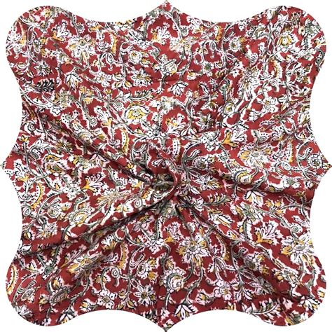 Buy PALASH Women's Kalamkari Fabric Printed Running Dress Material ...