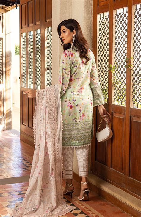 Al Zohaib Sunshine Bloom Embroidered Lawn Collection 2022 – E-01B ...