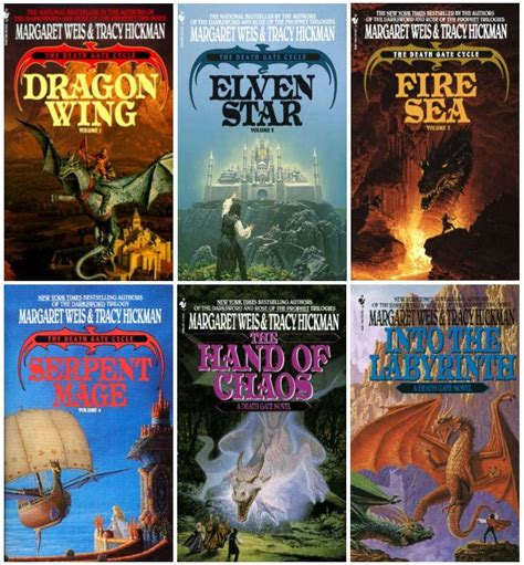The Death Gate Cycle Set: Dragon Wing / Elven Star / Fire Sea / Serpent ...