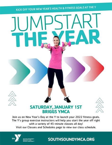 Kick off your New Year’s health & fitness goals at the Y!