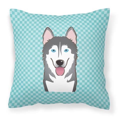 Caroline's Treasures Graphic Print Multicolor Square Dogs Throw Pillow ...