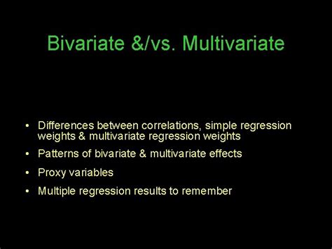 Image result for Bivariate and Multivariate Regression How To