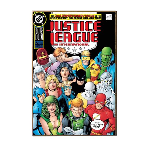 Silver Buffalo DC6336 DC Comics Justice League International 2Nd ...