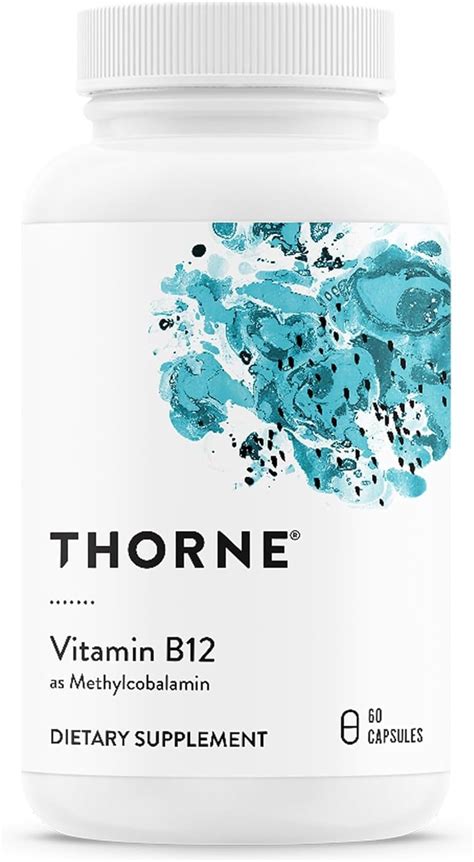 Thorne Vitamin B12 As Methylcobalamin Supports Heart And Nerve Health ...