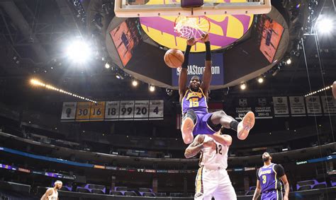 New Orleans Pelicans vs Los Angeles Lakers Jan 15, 2021 Box Scores ...