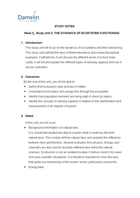 Image result for Topic 2 Ecosystem Dynamics Summary Notes