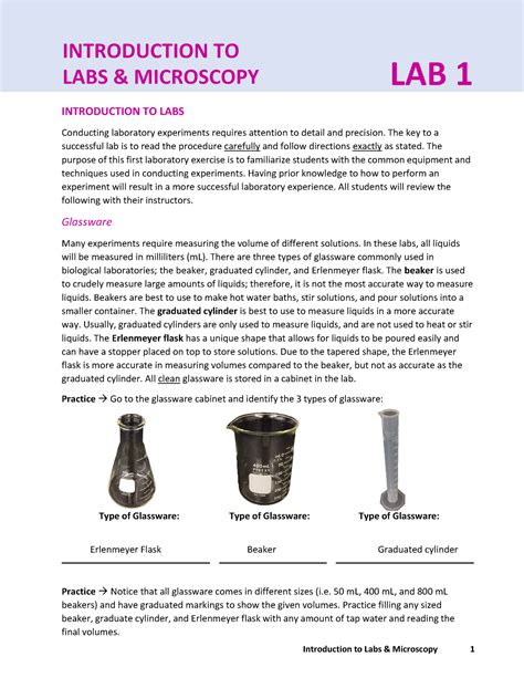 Biology Lab Lab Basic 1A 的图像结果