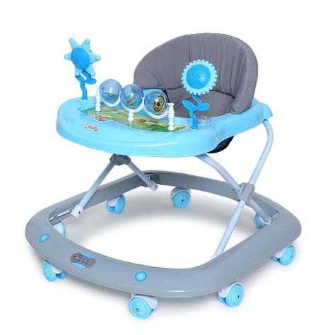 Buy Funride Baby Walker 9 Months + Herby Foldable Activity Walker with ...