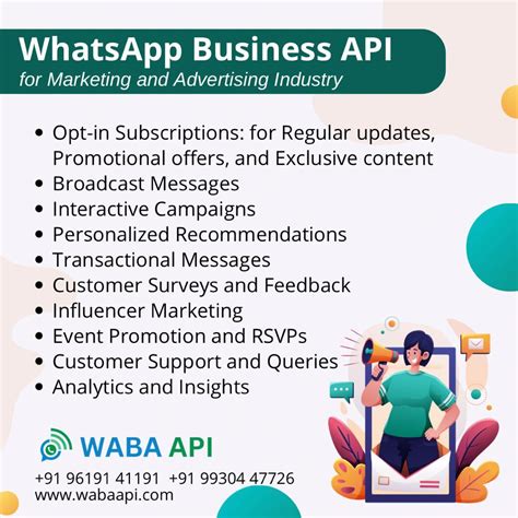 WhatsApp Business API for Marketing and Advertising Industry ...