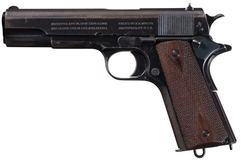 Colt 1911 Wwi Commemorative - For Sale, Used - Very-good Condition ...
