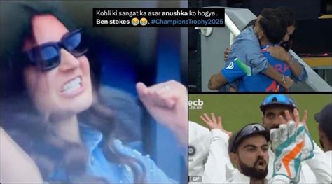 Anushka Sharma's "Ben Stokes" moment caught on camera; netizens call it ...