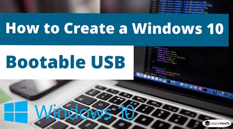 How to Create Bootable USB Windows 10 的图像结果