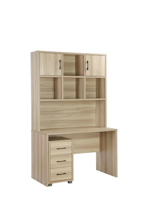 Computer Study Table with Drawers 的图像结果