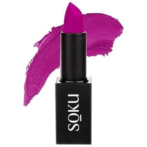 Buy SOKU Censored Matte Long Lasting Lipstick for Women | Creamy ...