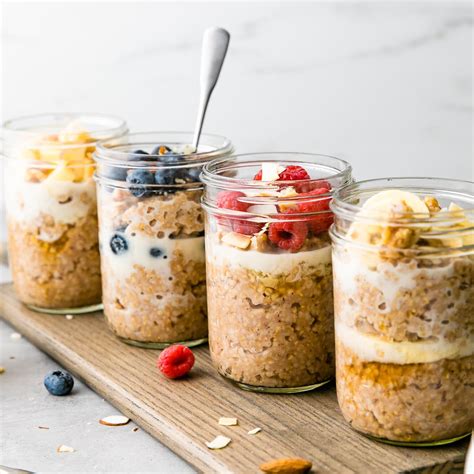 Overnight Steel Cut Oats Breakfast Jars - The Simple Veganista