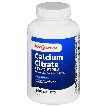 Calcium Pills & Vitamins | Walgreens