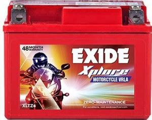 EXIDE XL TZ4 4 Ah Battery for Bike Price in India - Buy EXIDE XL TZ4 4 ...