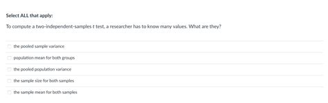 Image result for Pooled Variance with Two Means Example