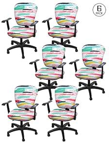 Cortina Computer Desk Seat Covers | Stretchable Elastic Polyester ...