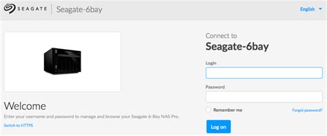 Seagate NAS OS 4 User Manual - NAS OS Login and Navigation | Seagate India