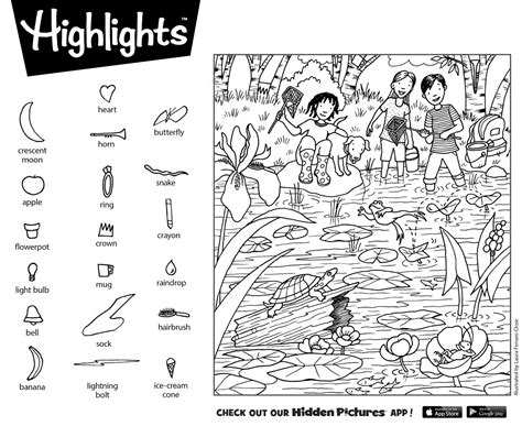 Free Halloween Hidden Picture Worksheets | AlphabetWorksheetsFree.com
