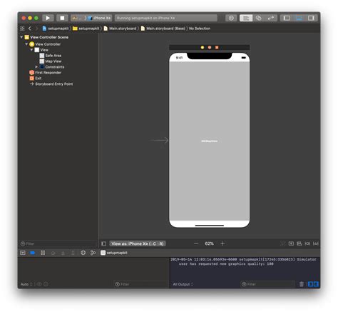 Xcode MapKit 的图像结果