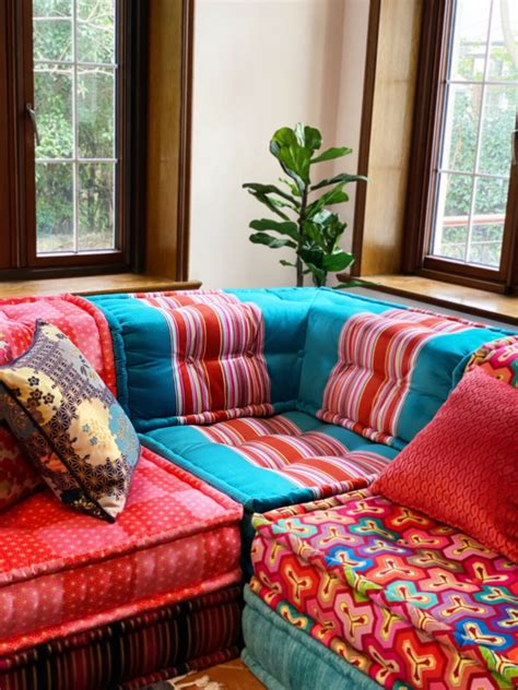 Boho Floor Couch