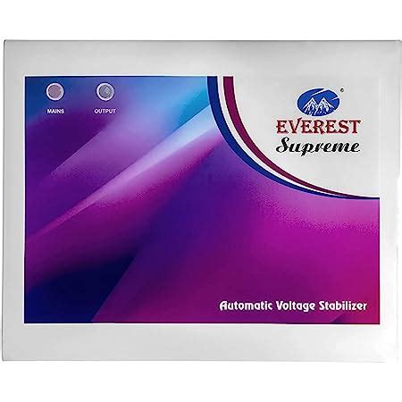 Everest EWD 400-D Double Booster Classic Digi Voltage Stabilizer for AC ...