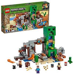 LEGO Minecraft The Creeper Mine 21155 Building Kit (834 Pieces ...