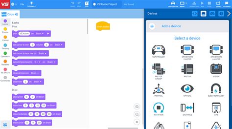 Image result for VEX Code Projects