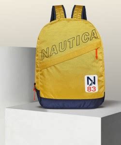 NAUTICA Unisex Backpack 30 L Laptop Backpack Yellow - Price in India ...