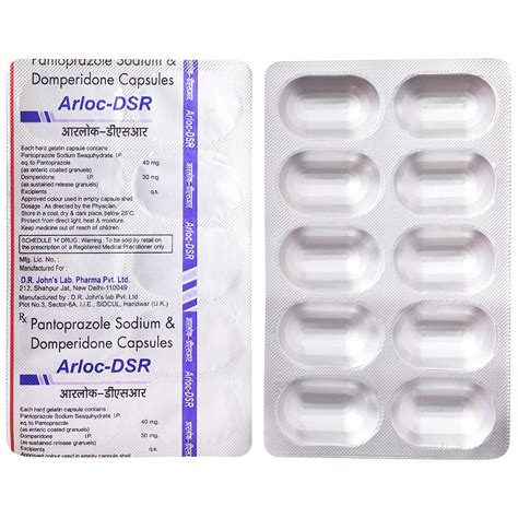 Arloc-DSR - Strip of 10 Capsules : Amazon.in: Health & Personal Care
