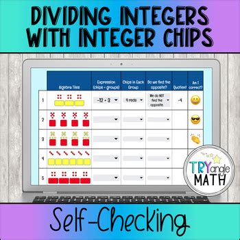 Basic Operations On Integers Using Algebra Chips 的图像结果
