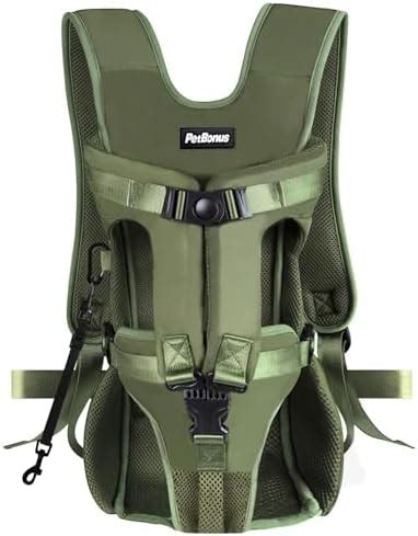 PetBonus Pet Front Dog Carrier Backpacks, Adjustable Pet Backpack, Legs ...