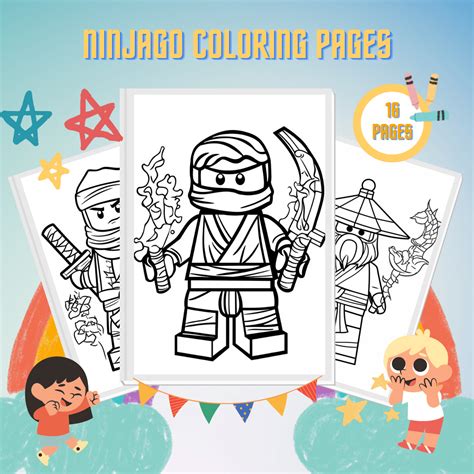Disney Coloring Pages Printable Ninjago
