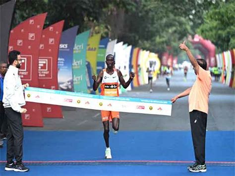Sarah, Joshua emerge victorious at the TCS World 10K Bengaluru