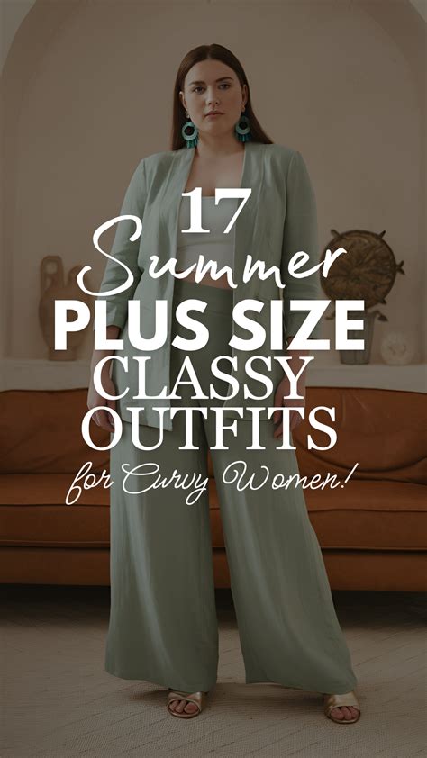 17 Plus Size Classy Summer Outfits For Curvy Women | Classy summer ...