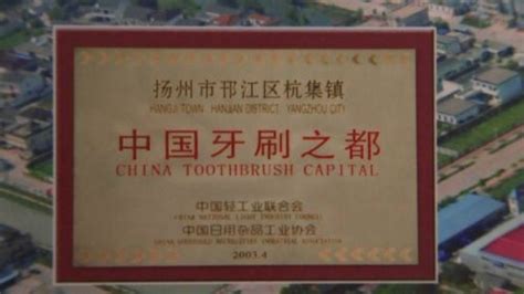 扬州杭集：民营经济打造的“中国牙刷之都”