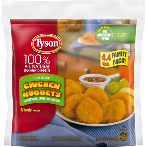 Buy Tyson Fully Cooked Chicken Nuggets, 70.4 Ounce Online at Lowest ...