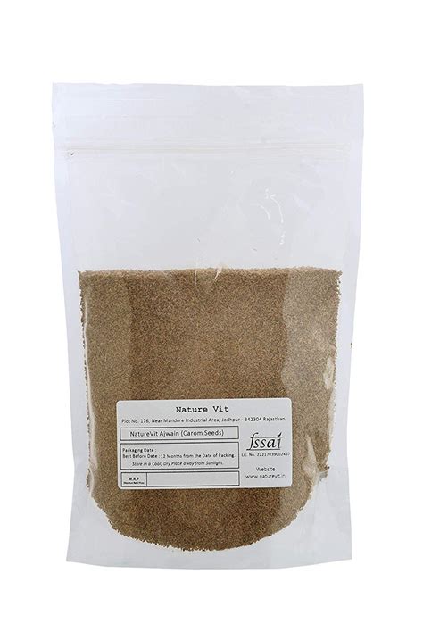NatureVit Ajwain – Premium Whole Carom Seeds for Culinary & Wellness ...