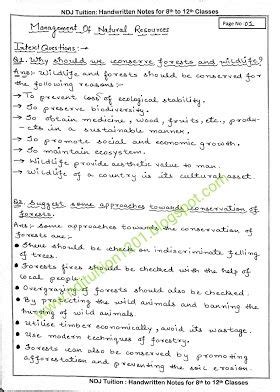 Image result for Handmade Notes Class 10