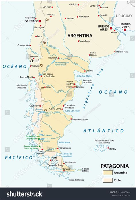 Patagonia Region Map
