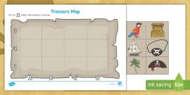 Create a Treasure Map Template | Twinkl (teacher made)